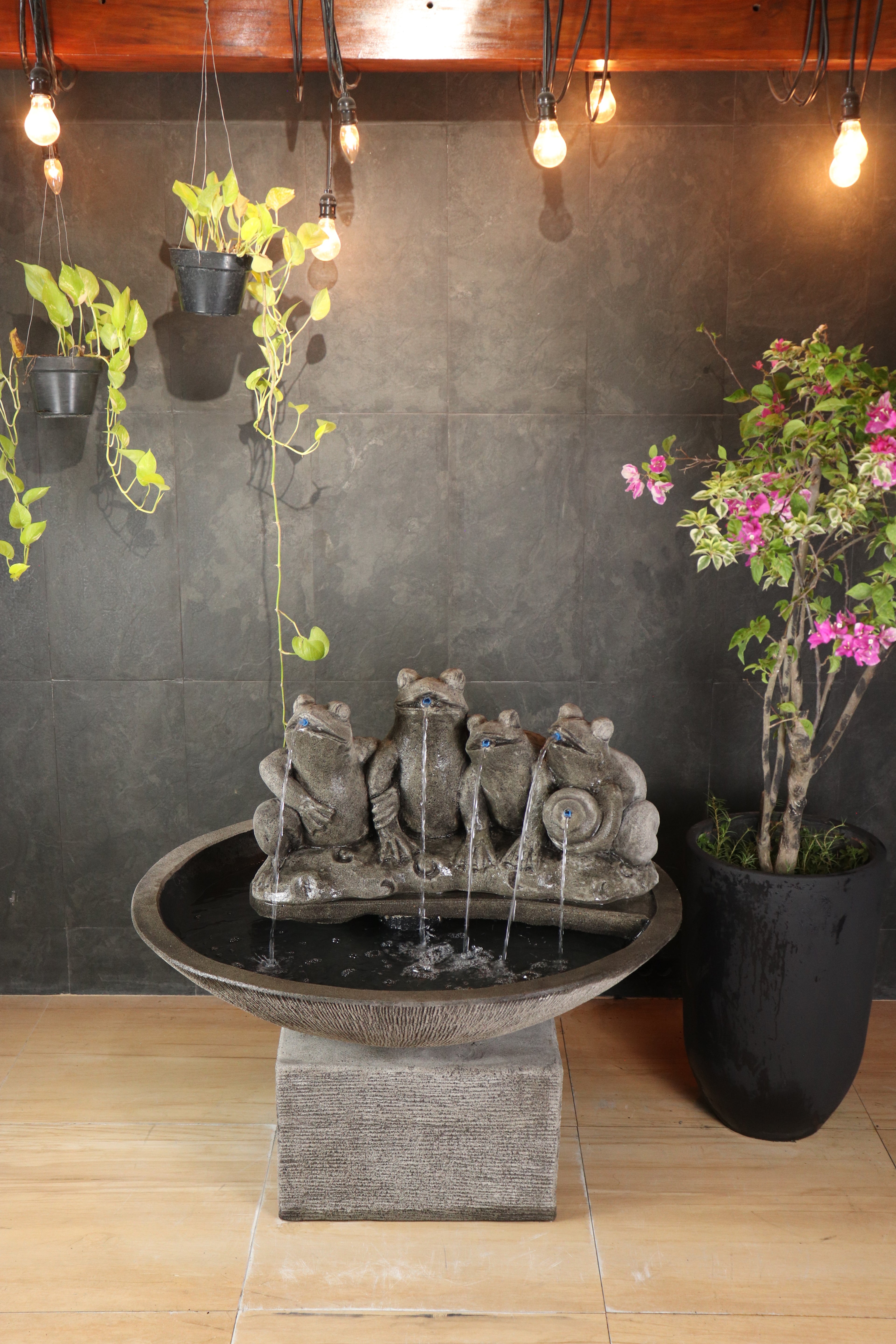 Frog in the Pond Fountain