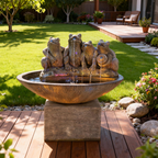 Frog in the Pond Fountain