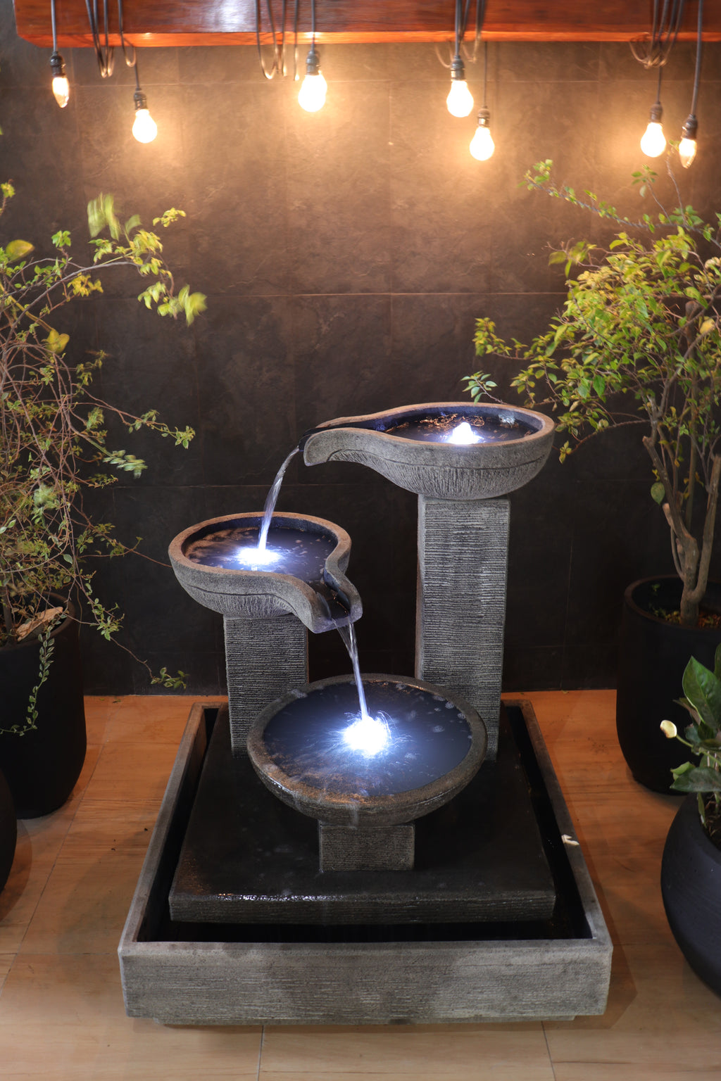 Trio Bowl Fountain