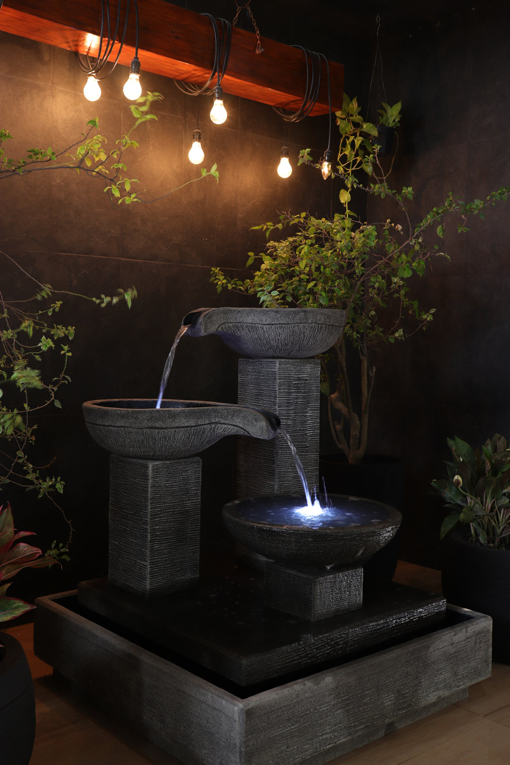 Trio Bowl Fountain