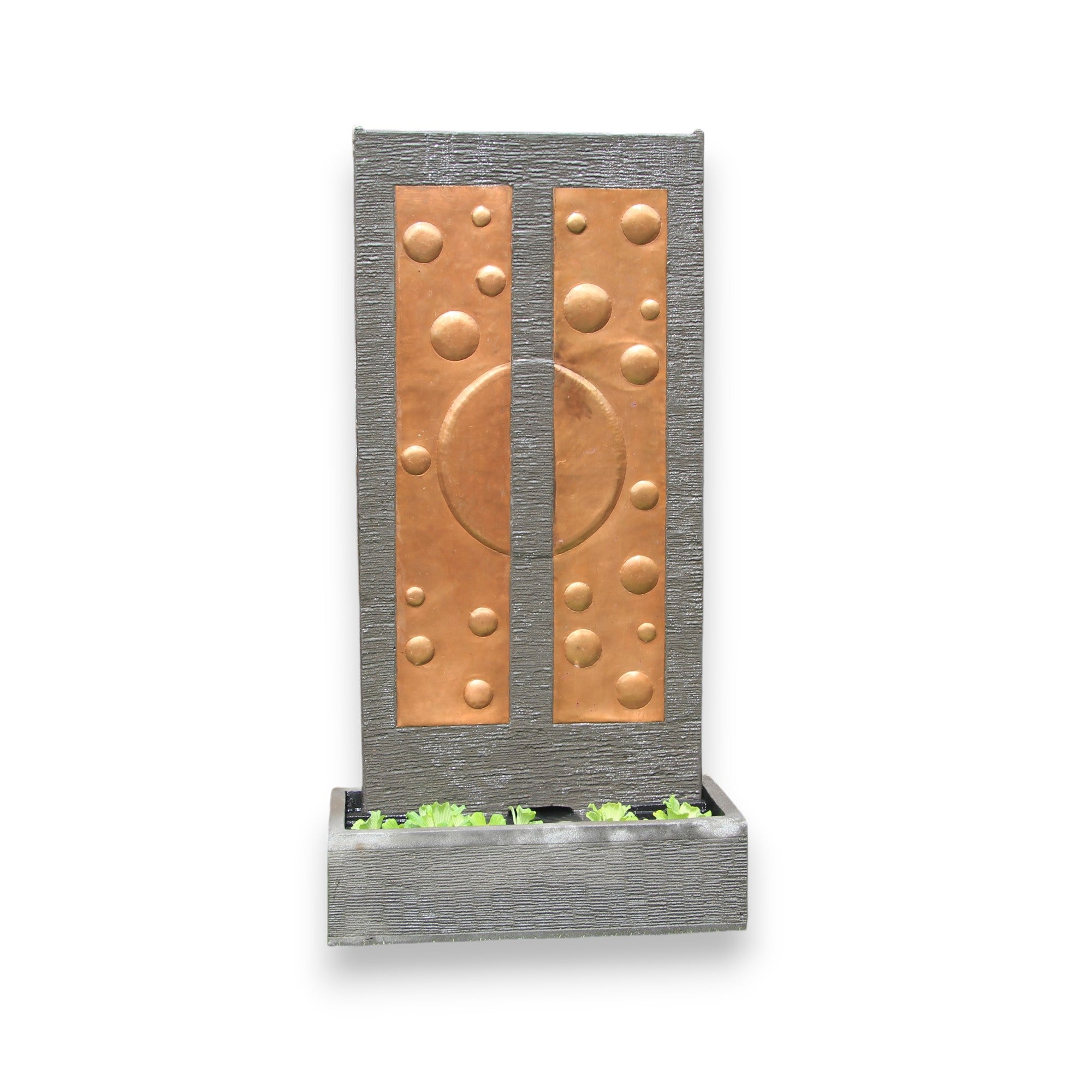Bubble Copper Wall Fountain