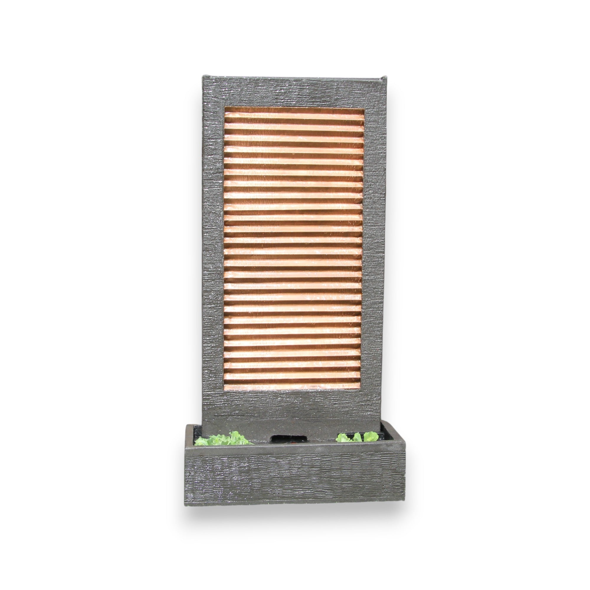 Zig Zag Copper Wall Fountain