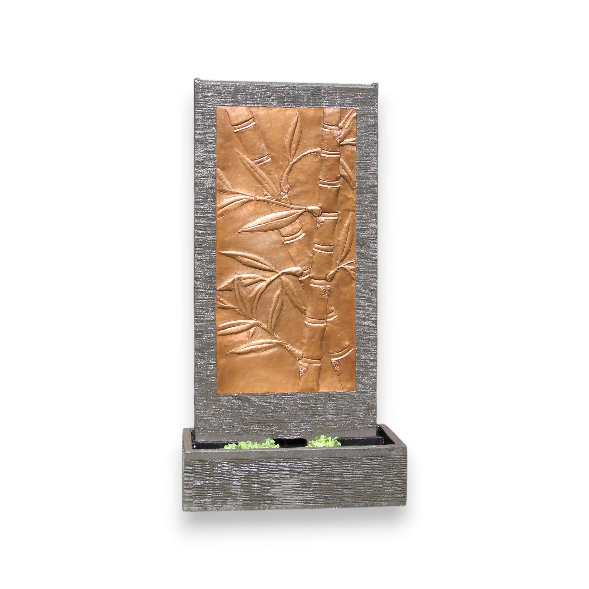 Bamboo Copper Wall Fountain