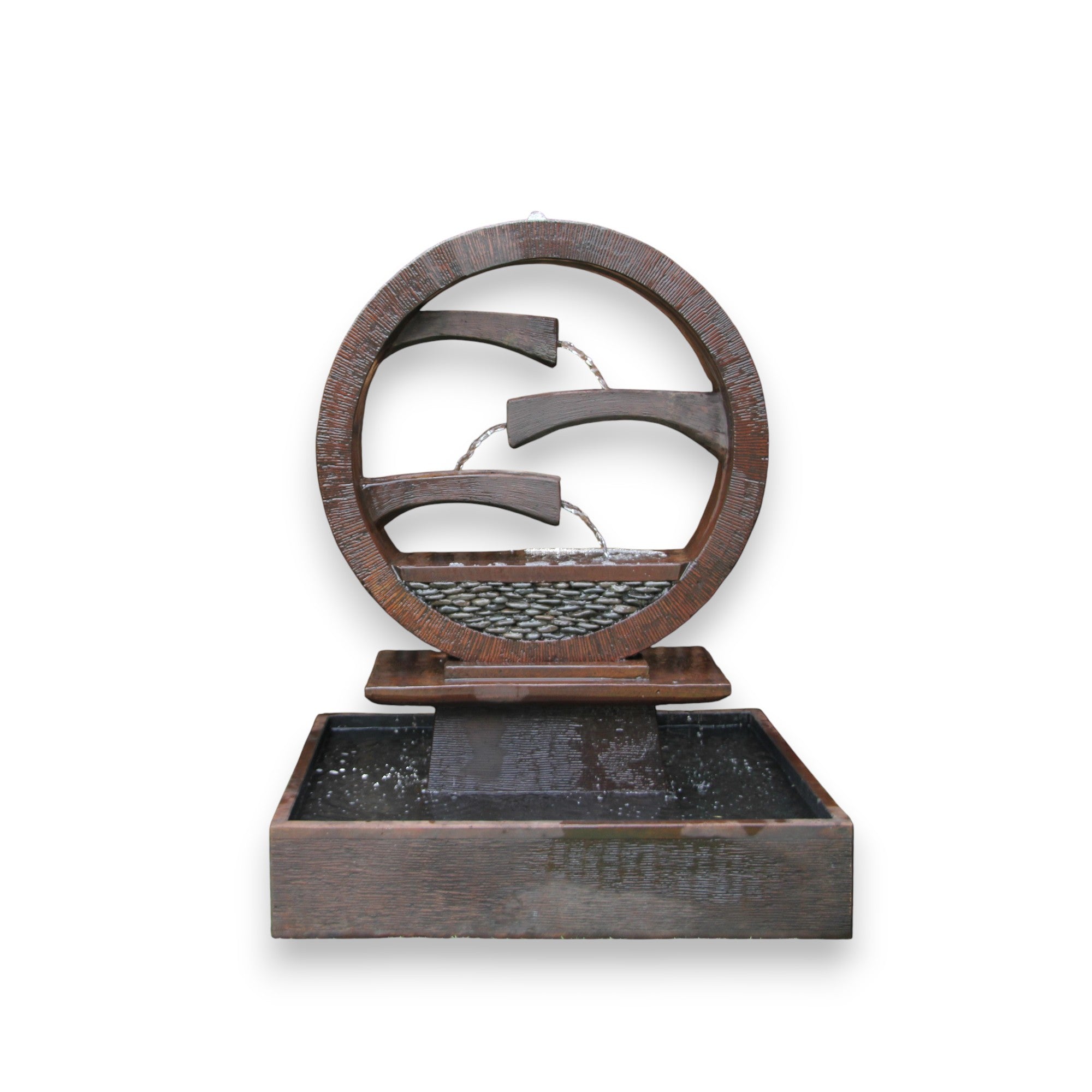 Wagon Wheel Fountain - Large