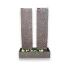 Twin Ripple Wall Fountain