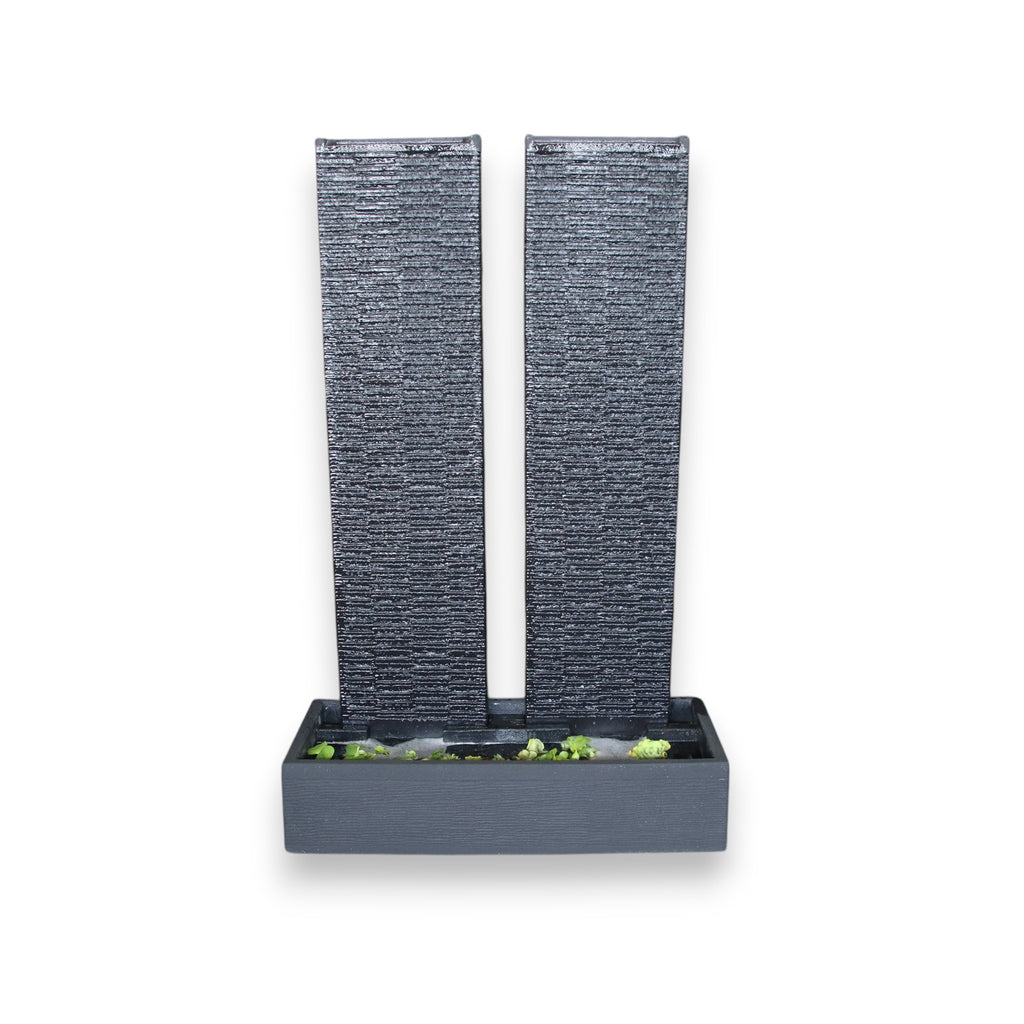 Twin Ripple Wall Fountain