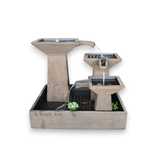 3 Tier Cascade Fountain - Medium