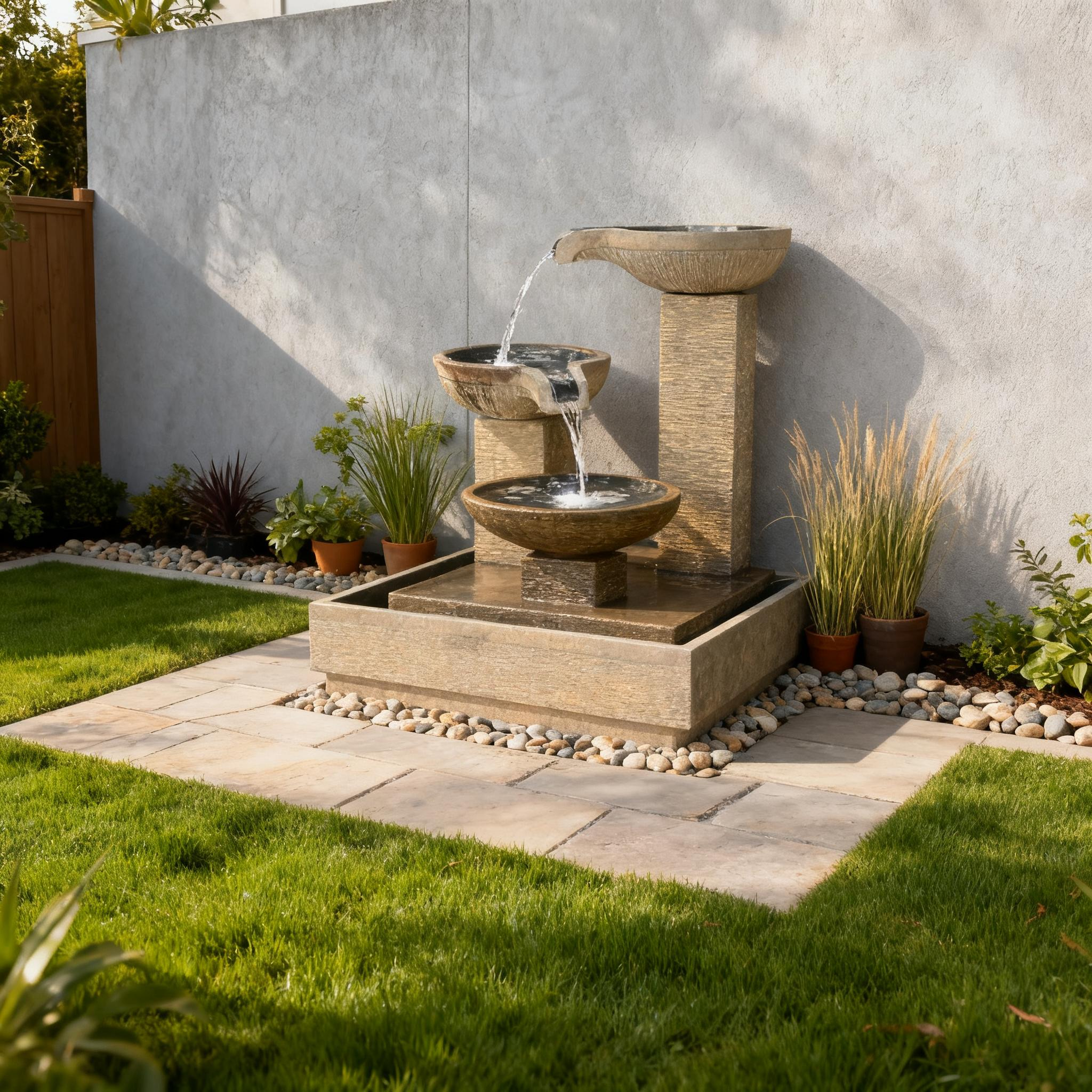 Trio Bowl Fountain