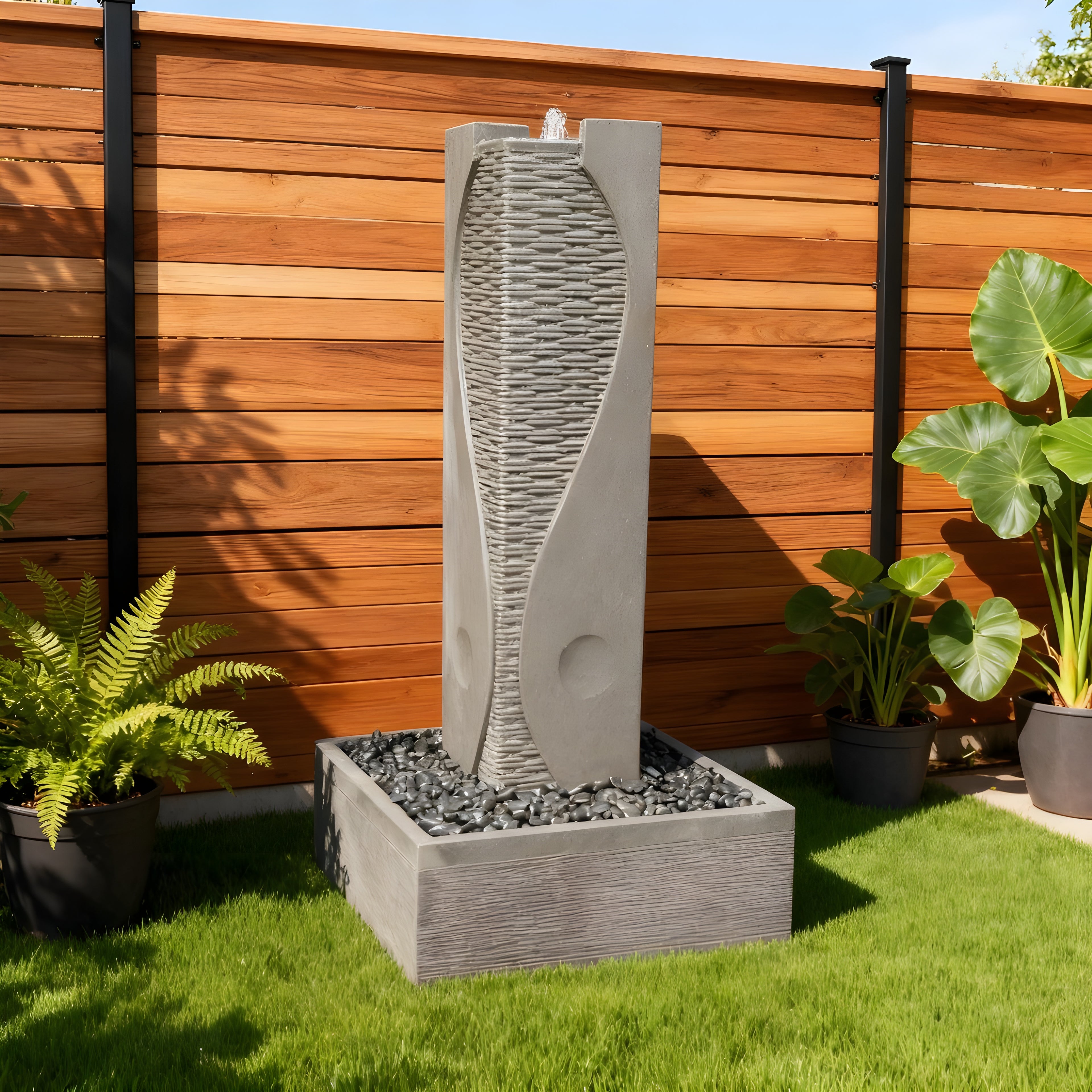 Yin Yang Fountain - medium